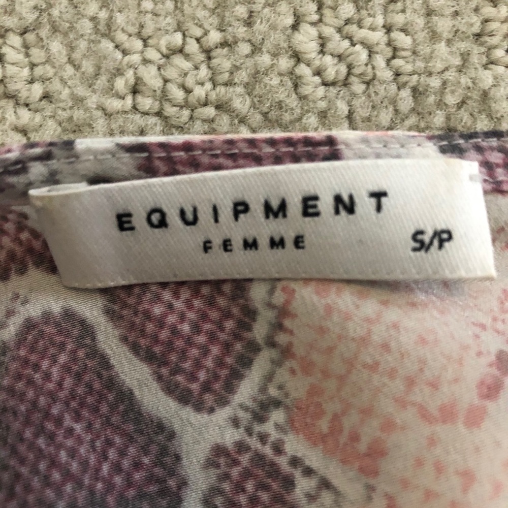 Equipment Lyle Blush Python Tank Small - image 3